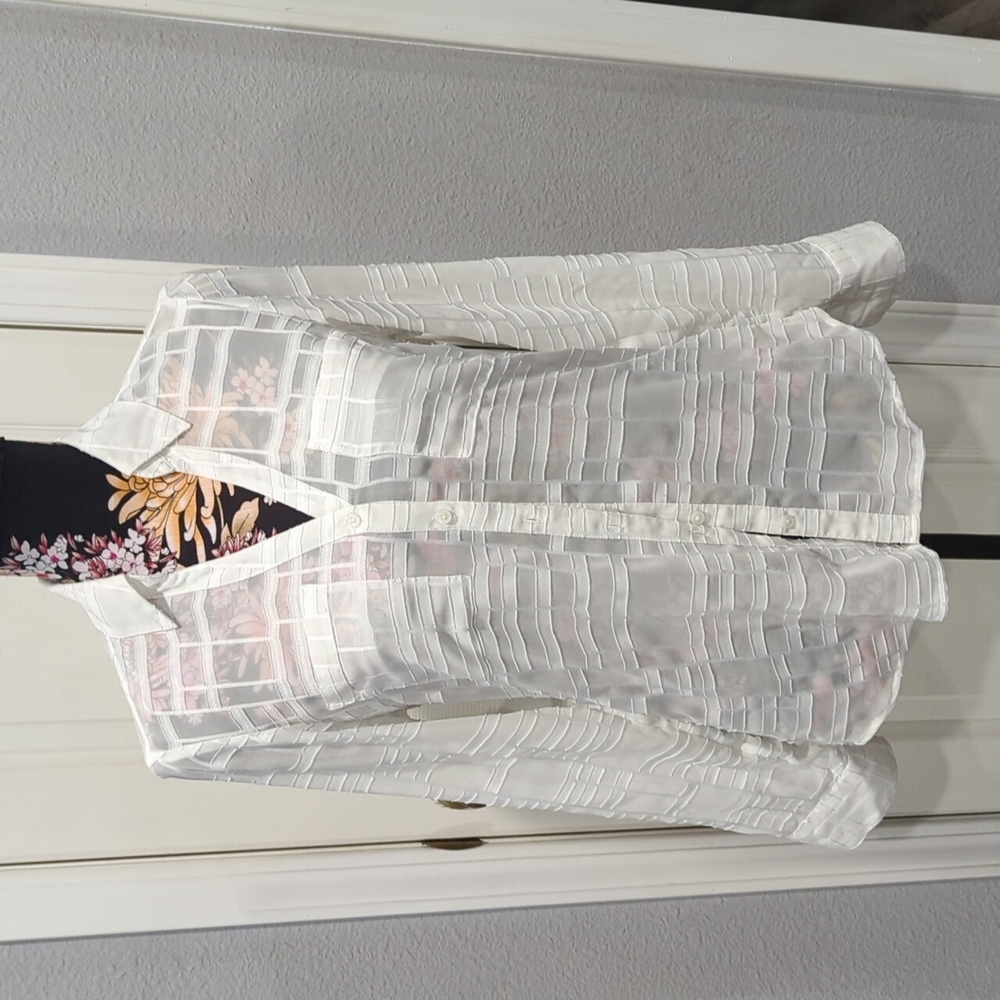 Express portofino longsleeve shirt size P/S